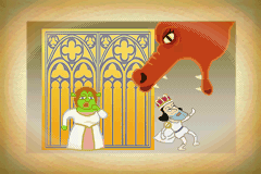 Shrek Reekin' Havoc screenshot 5 for GameBoy Advance
